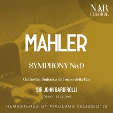 Sir John Barbirolli: MAHLER: SYMPHONY No. 9