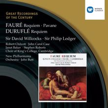Sir Philip Ledger/King's College Choir, Cambridge/Robert Chilcott/John Wells: Fauré: Requiem, Op. 48: IV. Pie Jesu