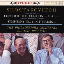 Eugene Ormandy: Shostakovich: Cello Concerto No. 1 & Symphony No. 1