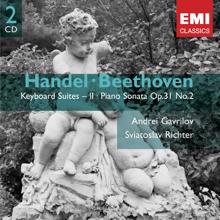 Sviatoslav Richter: Handel: Keyboard Suites Vol. II - Beethoven: Piano Sonata Op.31 No.2