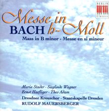 Dresdner Kreuzchor: Mass in B minor, BWV 232: Quoniam tu solus Sanctus (Bass)