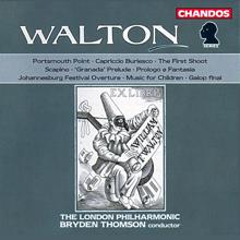 Bryden Thomson: Walton: Portsmouth Point / Capriccio Burlesco / Scapino / Prologo E Fantasia / Music for Children