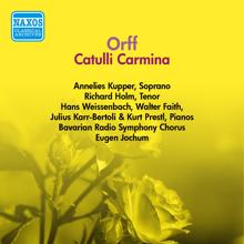 Eugen Jochum: Catulli Carmina: Actus III: Odi et amo (Chorus, Tenor)