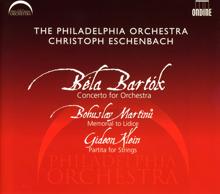 Christoph Eschenbach: Bartok: Concerto for Orchestra - Martinu: Memorial to Lidice - Klein: Partita for Strings