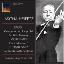 Jascha Heifetz: Jascha Heifetz Plays Bruch, Vieuxtemps & Tchaikovsky