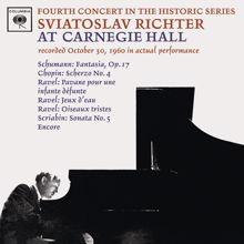 Sviatoslav Richter: Sviatoslav Richter Plays Schumann, Chopin & Ravel (Live at Carnegie Hall)
