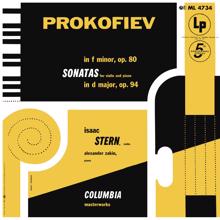 Isaac Stern: Prokofiev: Sonata in F Minor, Op. 80 & Sonata in D Major, Op. 94