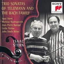 Isaac Stern: Trio Sonatas of Telemann & The Bach Family