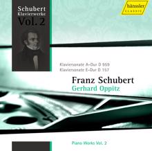 Gerhard Oppitz: Schubert, F.: Piano Works, Vol. 2 - Piano Sonatas Nos. 1 and 20, D. 157, 959