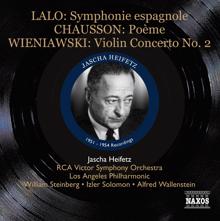 Jascha Heifetz: Lalo: Symphonie espagnole - Chausson: Poeme (1951-1954)