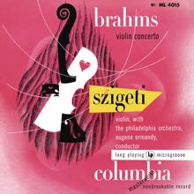 Joseph Szigeti: Brahms: Violin Concerto, Op. 77 & Violin Sonata No. 3, Op. 108