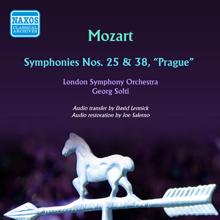 Georg Solti: Mozart: Symphonies Nos. 25 & 38