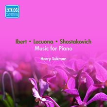 Harry Sukman: Lecuona, E.: Andalucia / Shostakovich, D.: Polka / Ibert, J.: Le Petit Ane Blanc (Sukman) (1950)