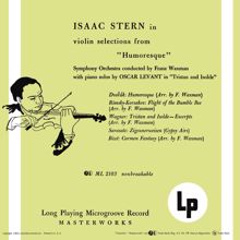 Isaac Stern: Violin Selections from "Humoresque"