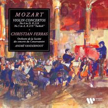 Christian Ferras: Mozart: Violin Concertos Nos. 4 & 5 "Turkish"