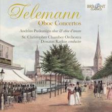 St. Christopher Chamber Orchestra, Donatas Katkus & Andrius Puskunigis: Telemann: Oboe Concertos