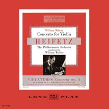 Jascha Heifetz: William Walton: Concerto for Violin in B Minor; Vieuxtemmps: Violin Concerto No. 5, Op. 37 in A Minor