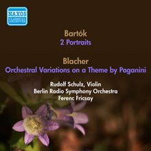 Ferenc Fricsay: Bartok, B.: 2 Portraits / Blacher, B.: Orchestral Variations On A Theme by Paganini (Berlin Radio Symphony, Fricsay) (1952, 1953)