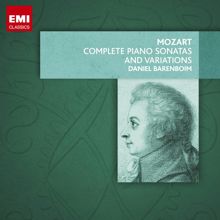 Daniel Barenboim: Mozart: 6 Variations in F Major, K. 54: Variation III