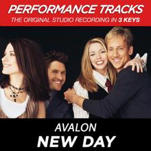 Avalon: New Day (Performance Track In Key Of A)