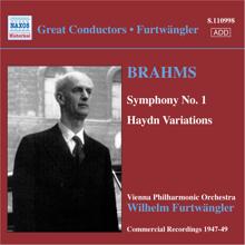 Wilhelm Furtwängler: Brahms: Symphony No. 1 / Haydn Variations