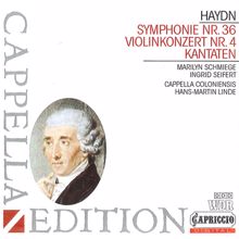 Hans-Martin Linde: Haydn: Symphony No. 36 - Violin Concerto No. 4 - Miseri noi