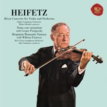 Jascha Heifetz: Rózsa: Violin Concerto, Op. 24 & Sinfonia concertante, Op. 29 - Benjamin: Romantic Fantasy ((Heifetz Remastered))