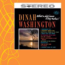 Dinah Washington: I'm Thru With Love