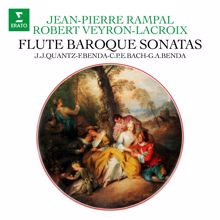 Jean-Pierre Rampal, Robert Veyron-Lacroix: Quantz, CPE Bach, F & GA Benda: Flute Baroque Sonatas