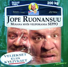 Jope Ruonansuu: Veljekset kuin kyljykset