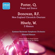Howard Hanson: New England Chronicle Overture