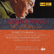 Günter Wand: Schumann: Piano Concerto in A minor, Op. 54 - Mozart: Symphony No. 40