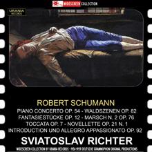 Sviatoslav Richter: 8 Novelletten, Op. 21: No. 1. Markiert und kraftig