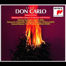 James Levine: Don Carlo - Opera in 5 atti/Scena e Duetto: Al mio pie', perché? (Elisabetta, Don Carlo, Tebaldo) (Vocal)