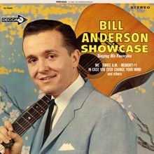 Bill Anderson: I'll Be Somewhere