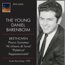 Daniel Barenboim: Piano Sonata No. 14 in C-Sharp Minor, Op. 27 No. 2 "Moonlight": II. Allegretto