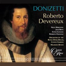 Maurizio Benini: Donizetti: Roberto Devereux, Act 1: "Donna reale a' piedi tuoi" (Roberto, Elisabetta) [Live]