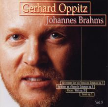 Gerhard Oppitz: Brahms: Variations Schumann, Waltz 39, Sonata 5