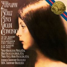 Pierre Boulez: Berg: Violin Concerto & 3 Pieces for Orchestra, Op. 6