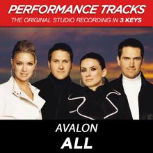 Avalon: All (Performance Track In Key Of Bb Without Background Vocals)
