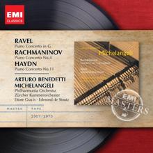 Arturo Benedetti Michelangeli: Haydn, Rachmaninov, Ravel: Piano Concertos