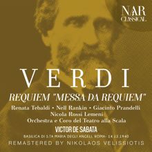 Victor de Sabata: VERDI: REQUIEM "MESSA DA REQUIEM"