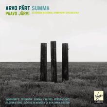 Paavo Järvi, Estonian National Symphony Orchestra: Pärt: Fratres (1991 Version for String Orchestra and Percussion)