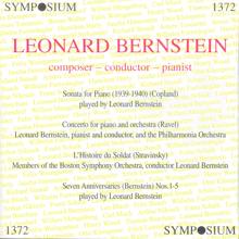 Leonard Bernstein: Histoire du soldat Suite (The Soldier's Tale Suite): VIII. Kleiner Choral (Little Choral)