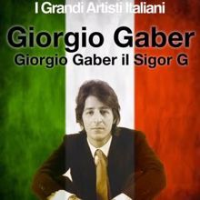 Giorgio Gaber: Giorgio Gaber il Signor G