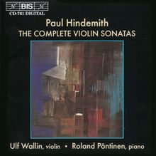 Roland Pöntinen: Hindemith: Complete Violin Sonatas (The)