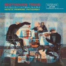 Jascha Heifetz: Beethoven: String Trios Op. 9, Nos 1 & 3