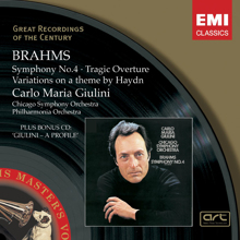 Carlo Maria Giulini: Brahms: Symphony No.4, Tragic Overture & Variations on a them by Haydn