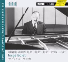 Jorge Bolet: Piano Recital 1988