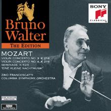 Bruno Walter: Mozart: Violin Concertos Nos. 3, 4 & Serenade in G Major, K. 525 "Eine kleine Nachtmusik"